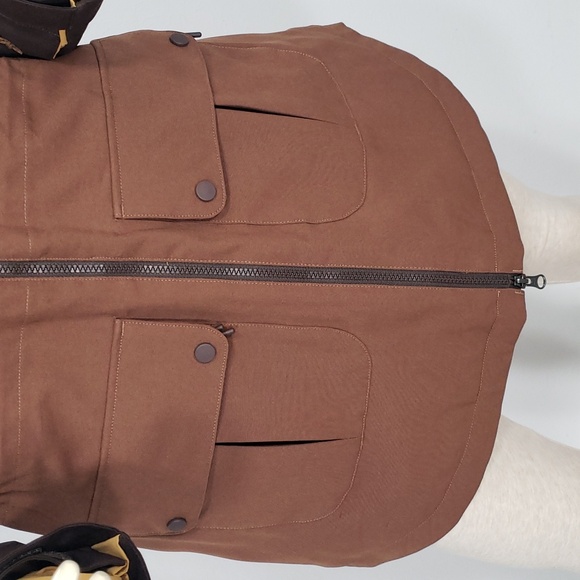 BURTON LIVING LINING W PROWESS HOODED ZIP FRONT JACKET WINTER SNOW WOMEN'S L - Picture 8 of 16